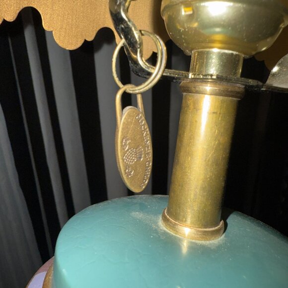 New MACKENZIE CHILDS MADRAS Table Lamp Sold Out HTF Rare No Box Courtly Stripes - Picture 16 of 16